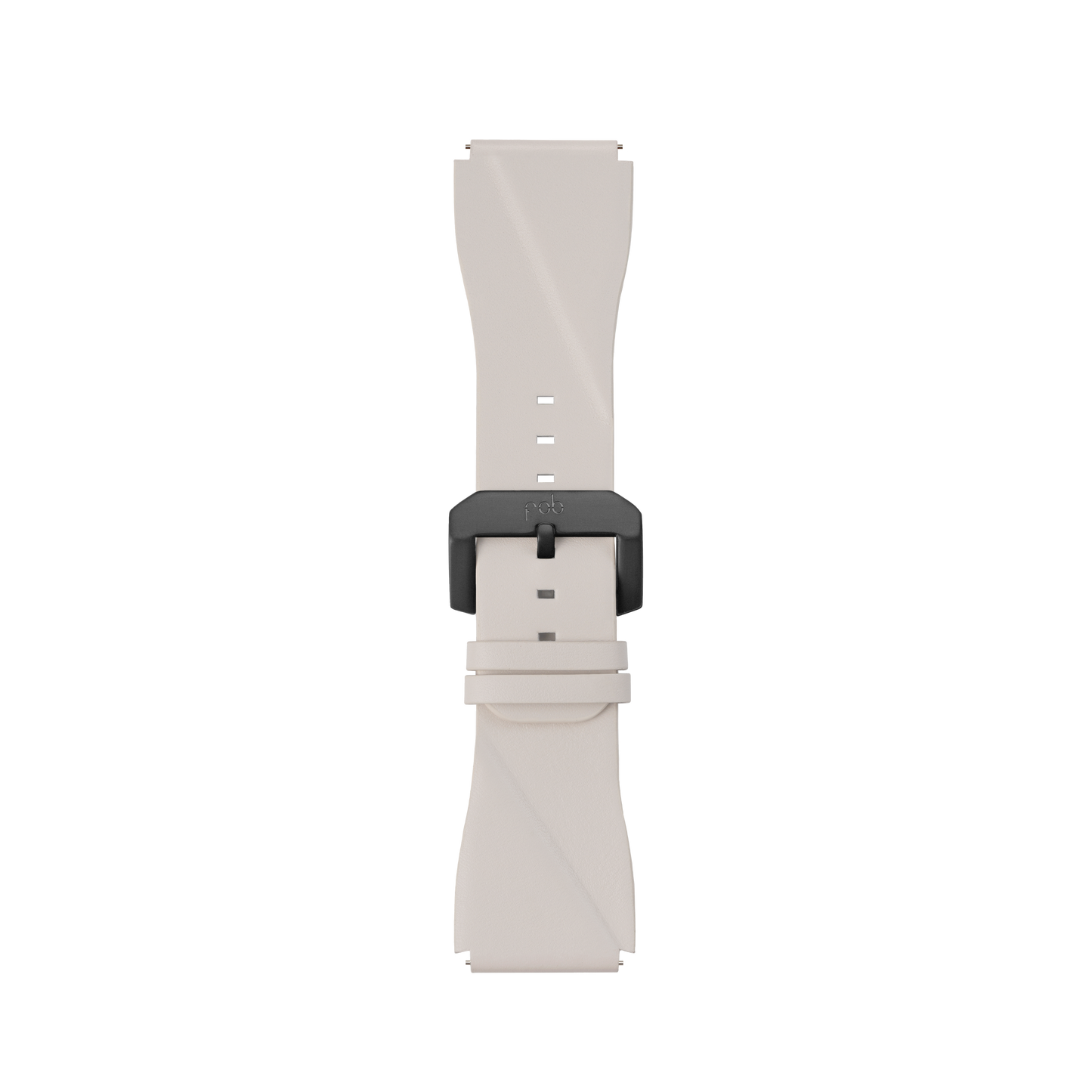 R413 WHITE VACHETTA STRAP