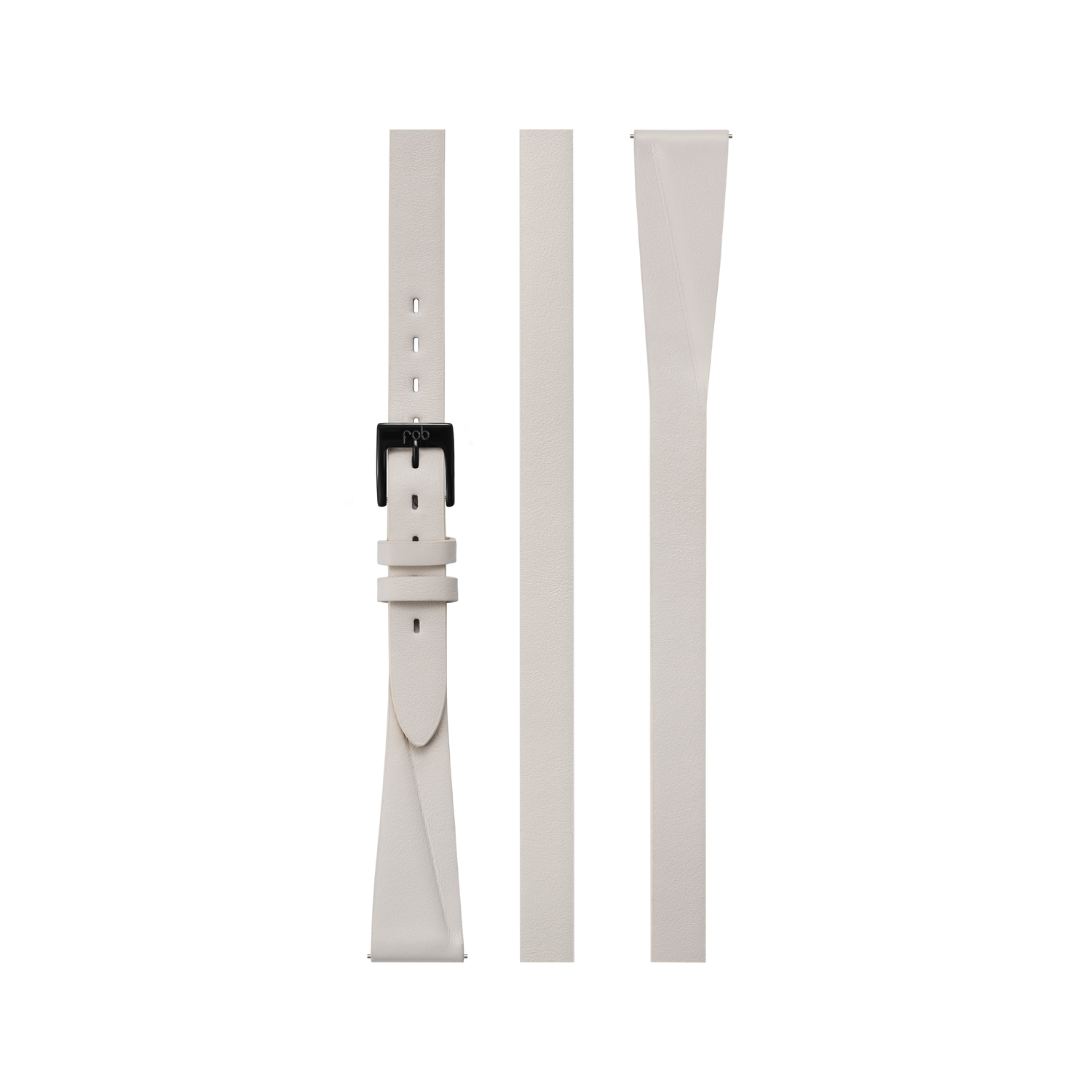 R360 TRIPLE THIN WHITE VACHETTA STRAP