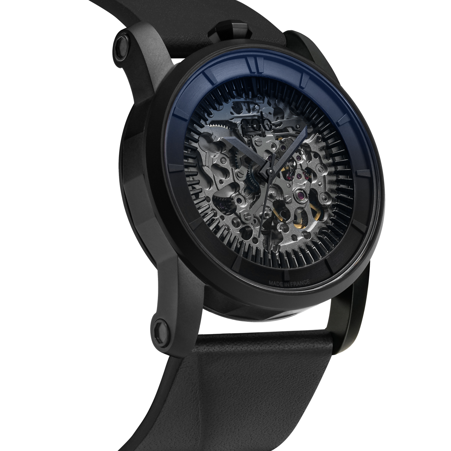 R413 Black Matte Skeleton