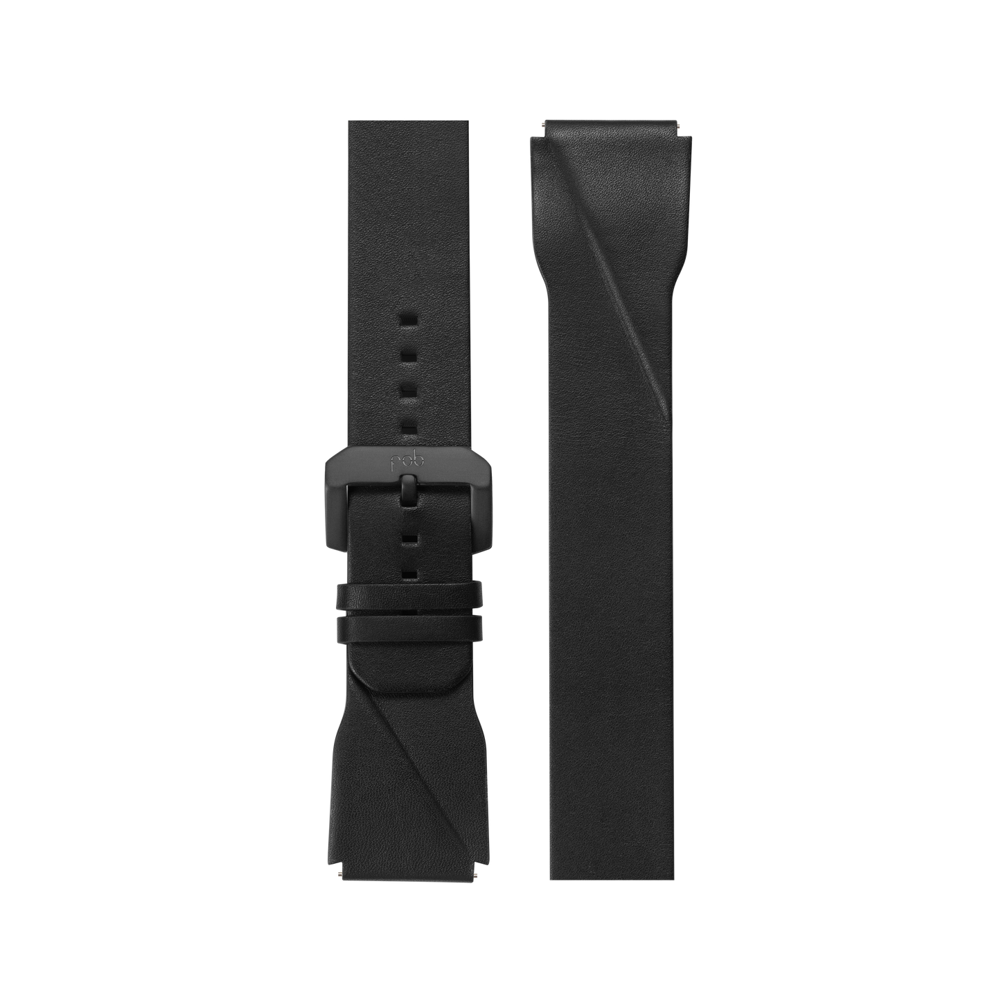 R413 DOUBLE BLACK VACHETTA STRAP