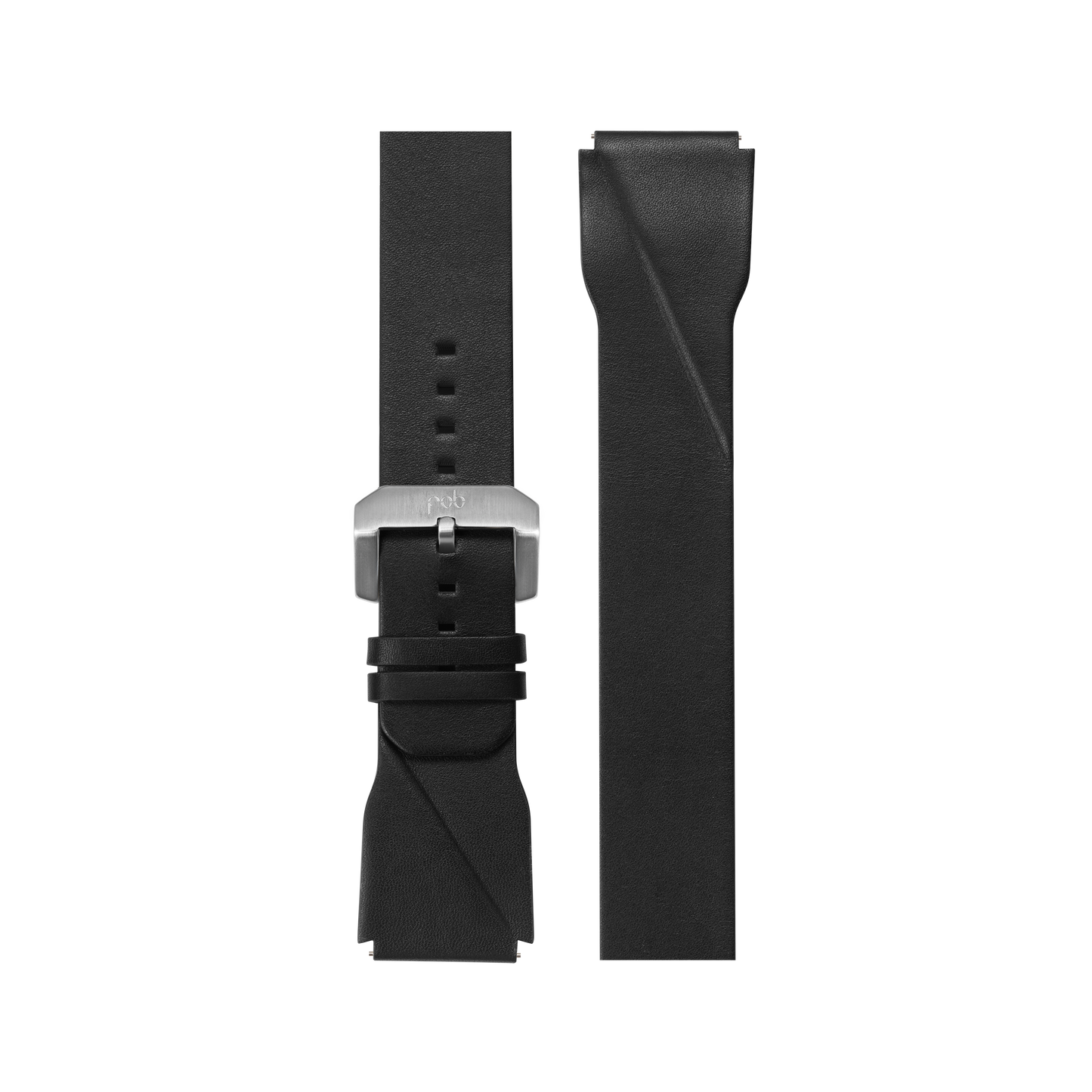R413 DOUBLE BLACK VACHETTA STRAP