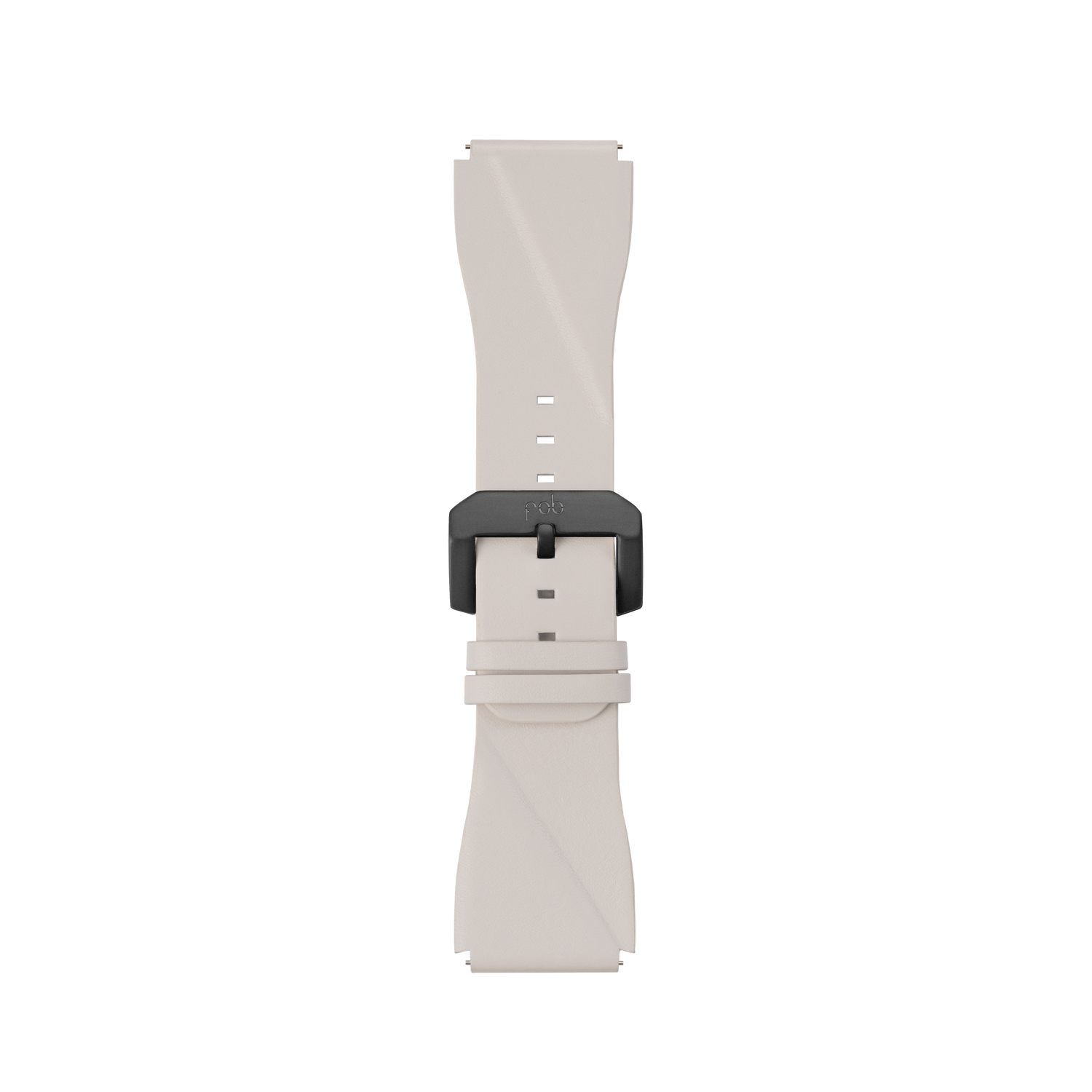 R413 WHITE VACHETTA STRAP