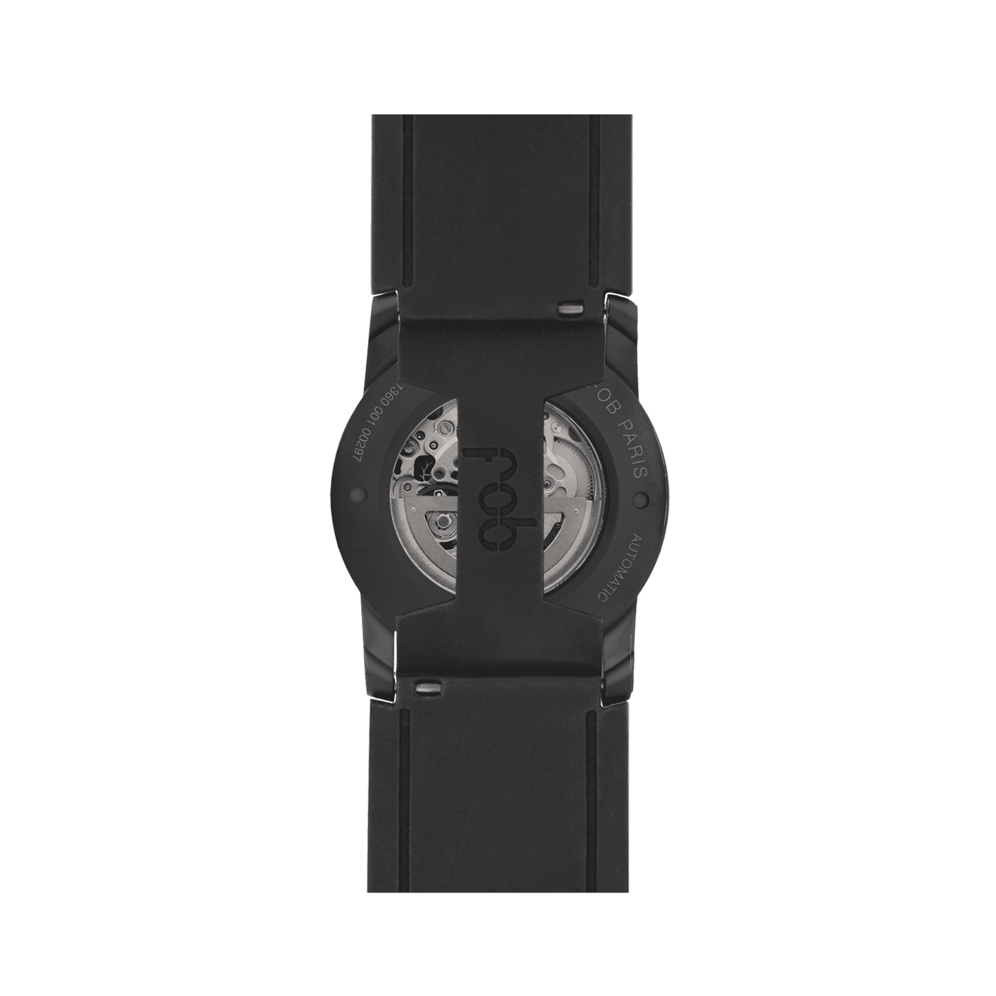 R413 Black Matte Skeleton